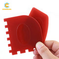 Cookercool Heat Resistant Durable 2PCS Scraper Plastic Cleaning Scraper for  Cast Iron Grill Pan