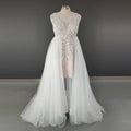 Real Photos High Quality Beaded Sequined Lace Robe A-line Pregnancy Dress Pregnant Women Dress for Photography