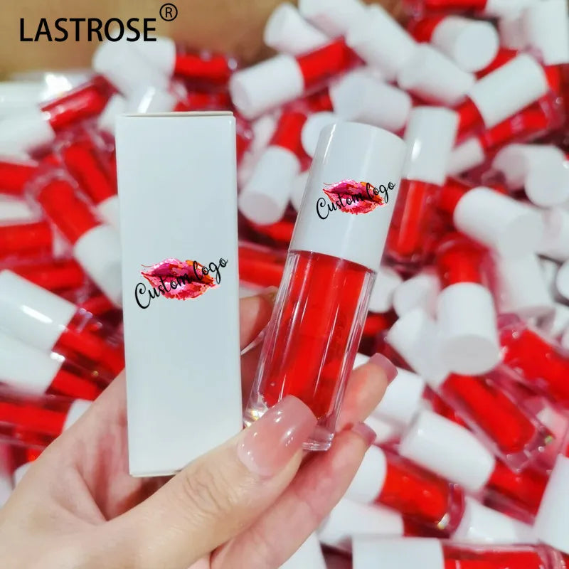 Print Your Logo Makeup Lip and Cheek Tint Private Label Waterproof Lip Tint Plumping Makeup Cosmetics Lip Gloss