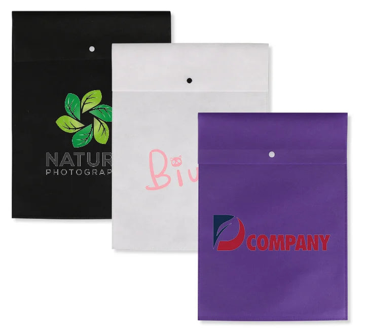 Wholesale Promotion Custom Size Durable Non-Woven Vest Clothing with Button Envelope Bag Eco-Friendly Feature