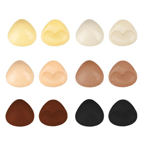 Washable Reusable Matte Silicone Adhesive Medical Grade Solid Self Adhesive Sexy Invisible Breathable Nipple Cover Wholesale