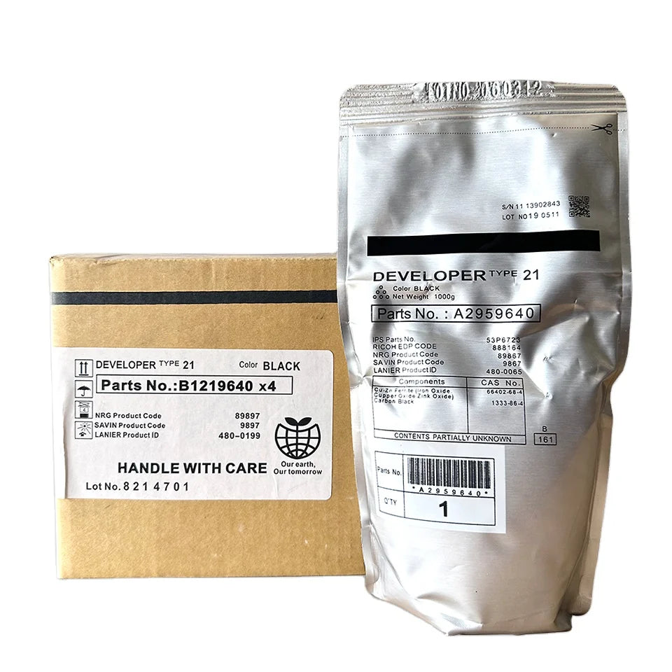 Factory Direct Sale Japan Powder Type21 Type-21 for Ricoh Recycle Developer for Aficio1075 2075 Copier Machine Factory Wholesale