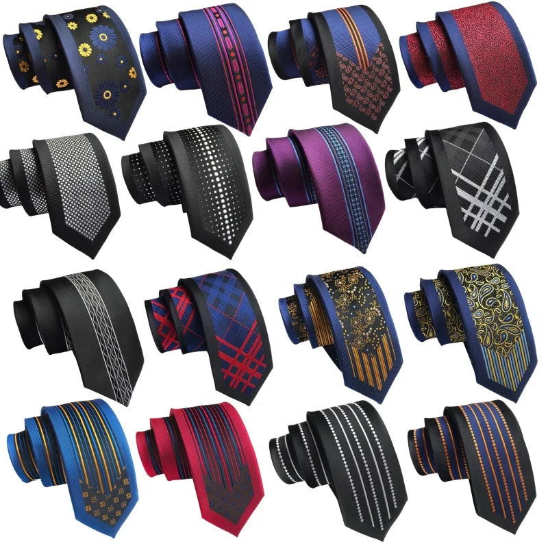 Fashion Jacquard Woven Cravate Homme Customized Sublimation Neckties Men Luxury Ties Men Custom Logo