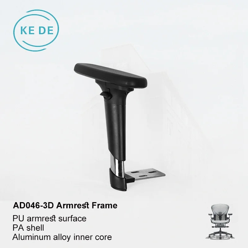 Factory Wholesale Component Replacement Parts Chair Pad Armrest Ergonomic Chair Armrest Adjustable 3D Armrests for Gaming Chairs