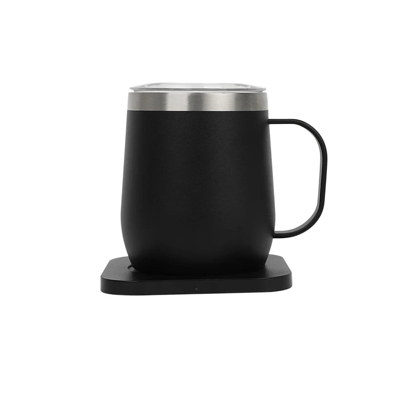 18W Sensor Wireless Charging Mug Modern Design 350ML Water Cup with Direct Drinking Feature for Business Gifts From Factory