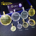 Instock Hip Hop Pendant Jewelry 925 Sterling Silver Gold Plated Iced Out Vvs Moissanite Memory Photo Pendant