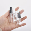Mini 2ml 3ml Sample Glass Spray Vial Clip Glass Perfume Spray Tube Pocket Spray Click Perfume Bottle