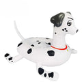 B03 F Kids Summer Party Swimming PVC Inflatable Dalmatians Dog Pool Float Raft