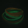 Wholesale Available Colored Fancy LED Luminous Transparent Tips Flat Shoelaces 8-10mm Width Customizable Length for Sport Shoes