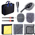 9 Piece Car Detailing Brush Sets Car Wash Kit With Towel Tire Brush Detailing Cleaning Tools MegaBDM
