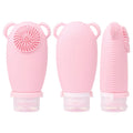 Eco Friendly Silicone Travel Size Bottlesilicone Bottle Cleaning Brushsilicon Shampoo Bottles100ml Silicone Travel Bottle MegaBDM