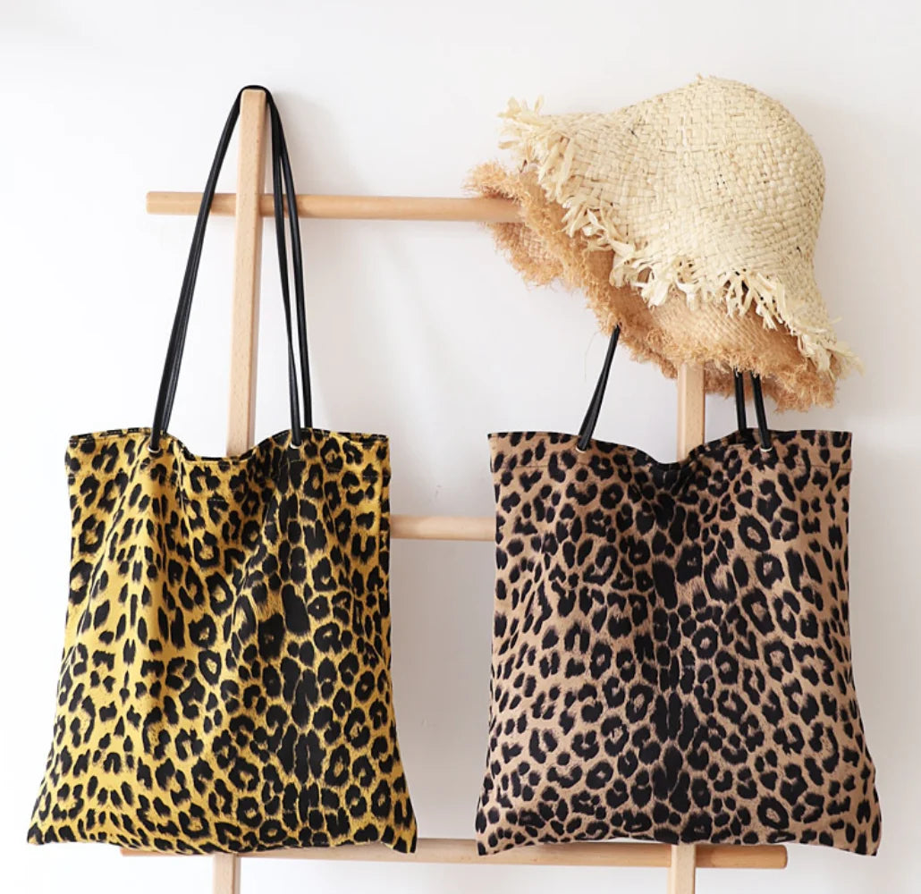 2026 Hot Selling Women's Leopard Print Fashion Shoulder Bag Retro Casual Handbag for Women MegaBDM