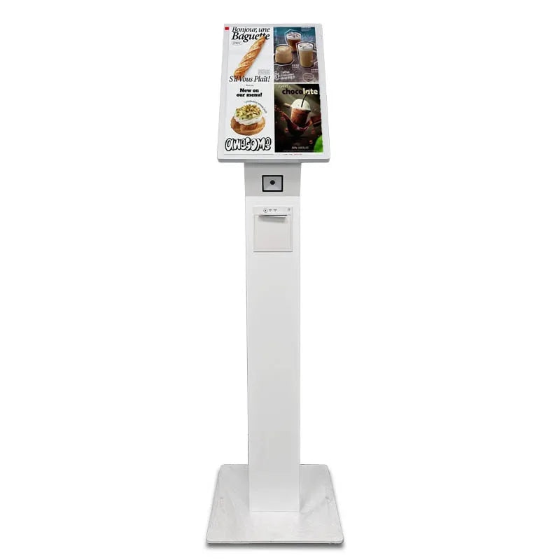 21.5 Inch Android Restaurant Kiosk Touch Screen QR Payment Digital Ordering System