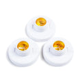 Good Performance Ming-mounted E27 Screw Lamp Holder 63mm Plastic Aluminum Inner Ring Led Round Household
