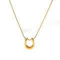 Jachon Waterproof Fashion 18k Gold Plated Stainless Steel Fashion Jewelry Necklaces