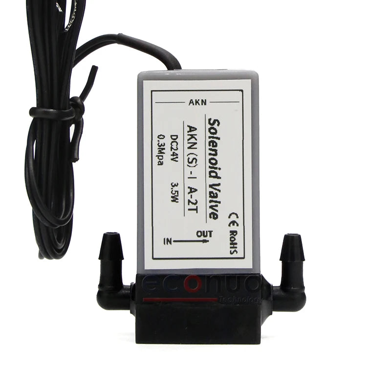 High Performance  24v  Elbow Head 2 Way  Solenoid Valve for Inkjet Printer