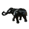 Hot Sale Decorative Gifts Polyresin Resin White Black Gold Elephant Elephant Resin Handicraft Ornaments
