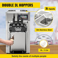 EU Warehouse Ready Stock New Arrival VEVOR Soft Ice Cream Machine 1200W Commercial Countertop Soft Ice Cream Maker Machine