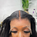 Glueless Preplucked Human Hair Wigs Ready to Wear and Go Straight 13x6 HD Lace Frontal Human Hair Wig on Sale Clearance Pre Cut