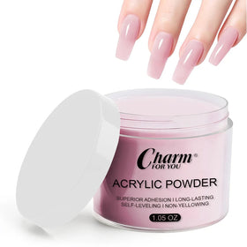 14 Colors 30G Finer Smooth Non-Toxic Fast Dry Nail Art Dipping Clear Acrylic Powder Wholesale