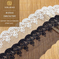Direct Factory Sales Water Soluble Lolita Milk Silk Brocade Embroidery Mesh Lace Bar Code for Clothing Accessories