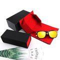 New Design Eyewear case Custom Logo Glass PVC Shades Cases Sunglasses Foldable Box Packaging Square Folding Box Glasses