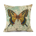 Soft Durable Custom Design Burlap Sublimation Print Spring Throw White Blank Pillow Cover Pillow case
