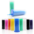 Blanco Para Extensiones De Pestanas Makeup Tools Micro Profilaxis Cepillo Microbrush MegaBDM