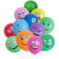 Wholesale New Design 12 Inch Latex Quick-Dry Digital Printing Cartoon Expression Balloons Party Decorations for Children