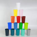 Custom Logo 12oz 16oz Stadium Cups Reusable BPA-Free Plastic Party Cups