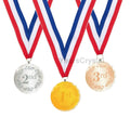 Hot Sale Customized Gold Glass Crystal Medal Ribbon Old Sport Religious Medals Hanger Winner's Style Other Crystal Crafts