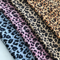 Ready Stock Dress Material Leopard Printed 100% Rayon Fabric