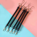 Spiral Retractable Coil Springs Lanyard stretchy Spiral Keychain Anti-Theft Rope with Lobster Clasps Mobile Phone Chain Charms