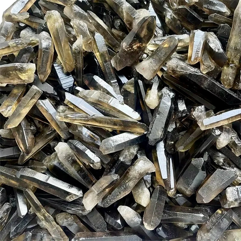 Wholesale Natura Crystals Healing Stone Rough Black Smoky Quartz Single Rough Smoky Quartz Point