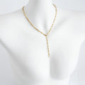 Versatile Two-Way Wearable Fashion Chains Necklace & Bracelet Three Layers for Stylish Look