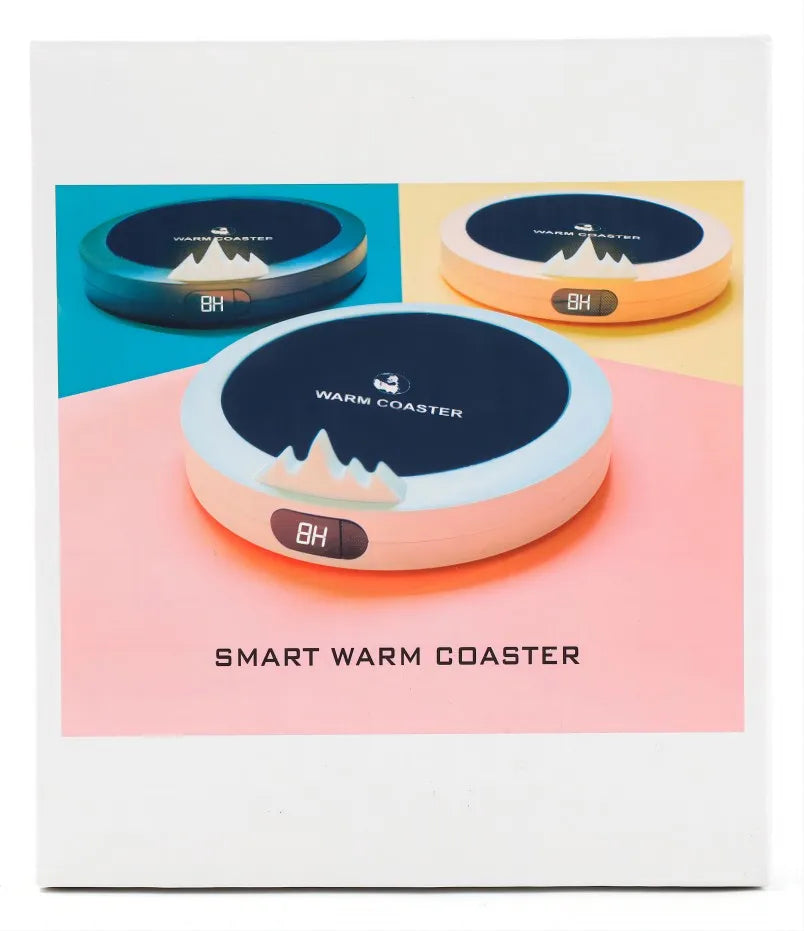 2024 New Christmas Gifts Smart Coffee Warmer Mug Warmer for Office Desk Use Candle Wax Cup Warmer Heating Plate Birthday Gifts