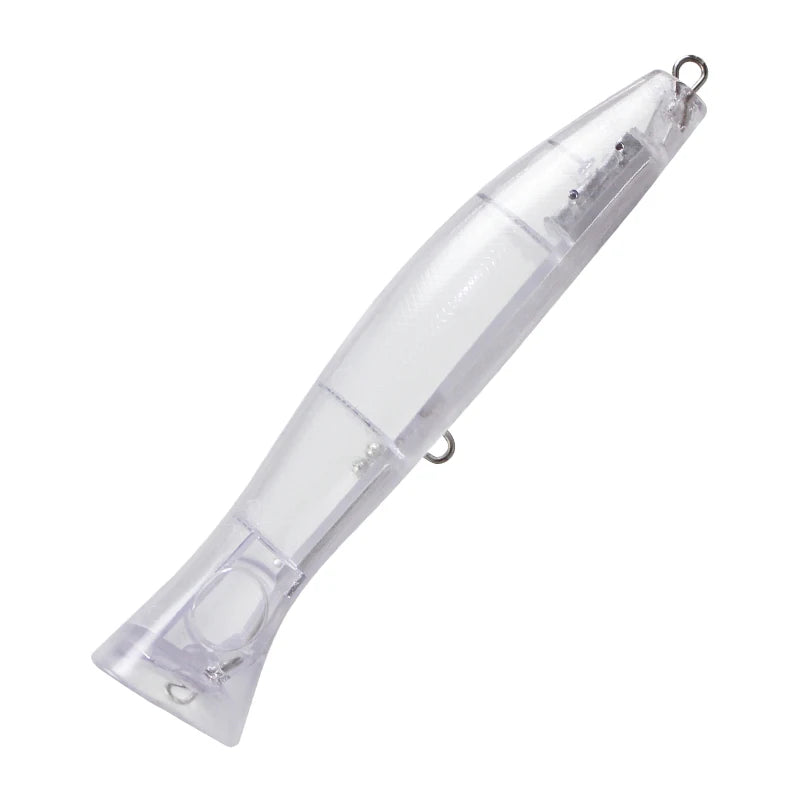 2026 Big Popper 19.5cm Fishing Lure Blanks Unpainted Fishing Lure Blank 102.5g Grams Fishing Lures Unpainted