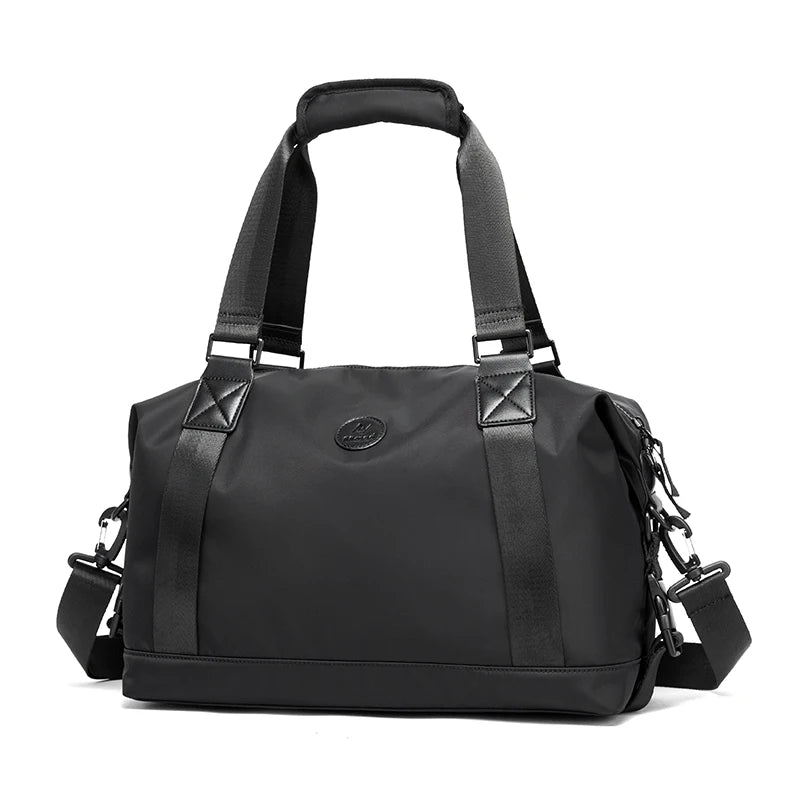 MOYYI Fashion Unisex Expandable Breathable Portable Polyester Duffel Bag Zipper Closure Waterproof Lightweight Outdoor Travel