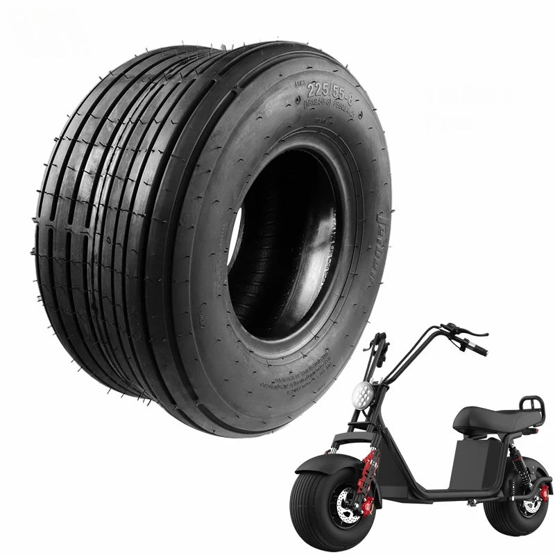 New Image Electric Scooter Accessory 225*55-8(18*9.5-8) Fat Tire Tubeless Tyre Suitable for CITYCOCO JARWLEE HALLEY Scooters