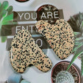 2026 Dalmation jasper gua sha wholesale natural gemstone jade gua sha tool for face