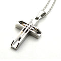 New Design Stainless Steel Cross Pendant Necklace for Men and Women