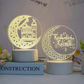 Ramadan Decorations 2023 Gift Lights Products Islamic Decorations for Home Muslim Eid Mubarak Kareem Lamp for Party Present Set