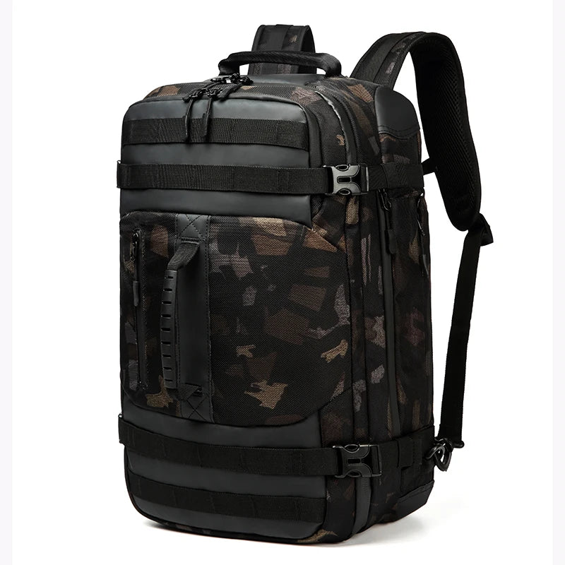 For 9242 New Fashion Unisex Waterproof Anti-Theft Multi-Function Travel Backpack with Zipper Closure for Hiking & Camping