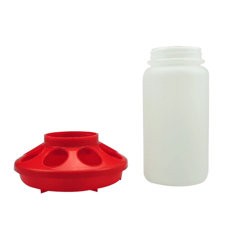 1L Capacity Poultry Pigeon Bird Automatic Drinker Chicken Feeder and Drinker Poultry Farming