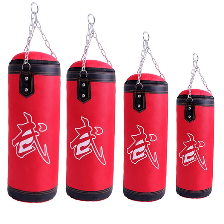 Fitness With Hanging Kick Sandbag Gym Exercise Empty Heavy Punching Bags Boxing Bag Man Punching Bags for Adults or Kids
