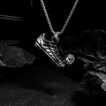 New Trendy Sports Boot Men Boys Kids Silver Stainless Steel American Football Necklace