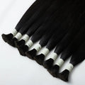 Wholesale Products Sale Double Drawn Remy 100% Human Hair Bundles Bulk 12a Cuticle Aglined Raw Natural Hair for Hair Extensions