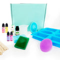 DIY Soap Making Kit Includes Base Soap Mold Set Toilet  Glycerin Irregular Plastic Bag Regular Size Adults 10pcs