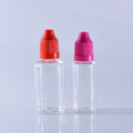 In Stock Eye Drop Bottle 5ml 10ml 15ml 20ml 30ml 50ml PET Plastic Essential Oil Dropper Bottles with Childproof Cap