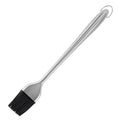 Stainless Steel Long Handle BBQ Grill Oil Brush Barbecue Silicone Oil Brush